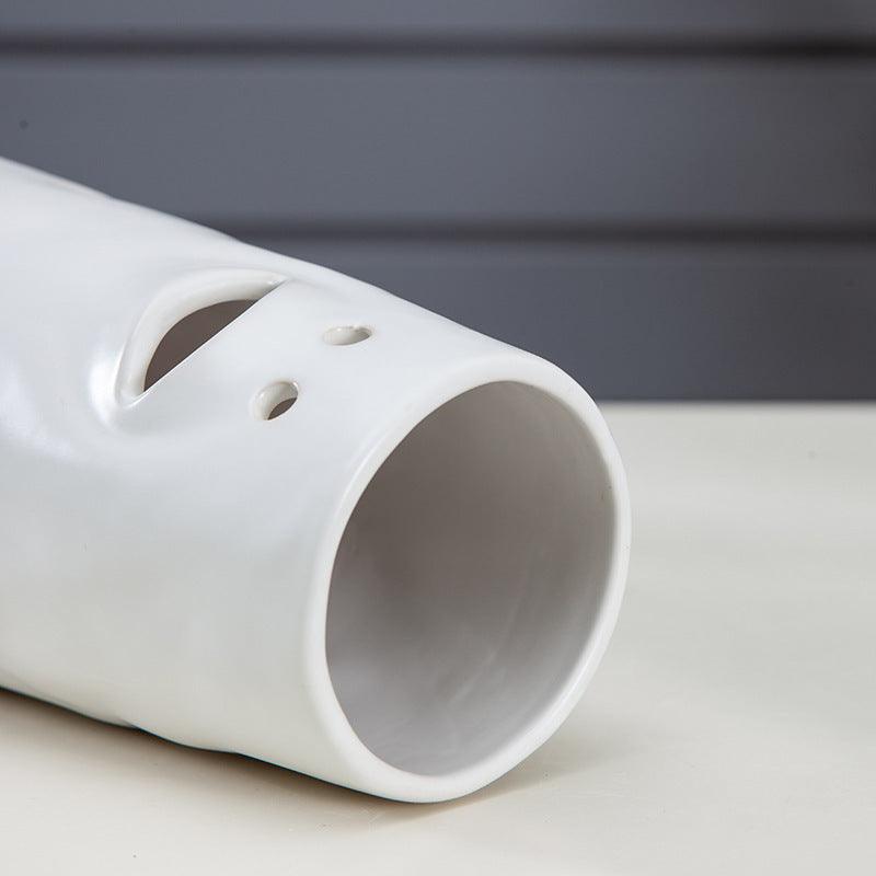 Faec Spain Liverpool Haus Vase Ylindrical Ceramic - Pacisia