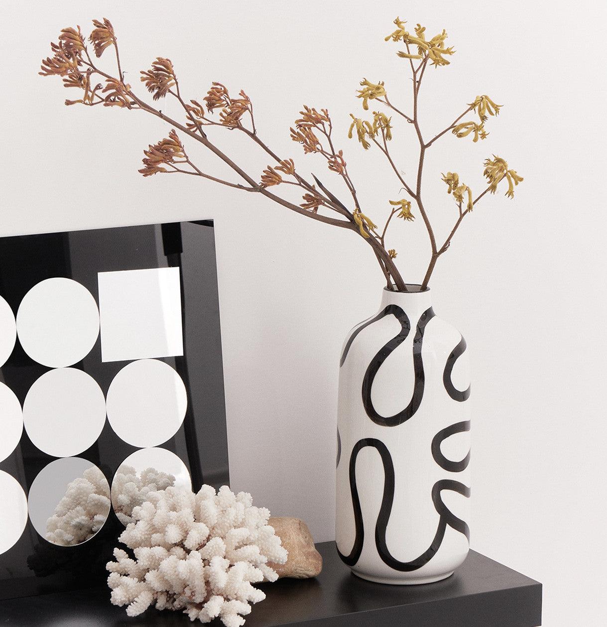 Fashion Abstract Line Floor Vase - Pacisia