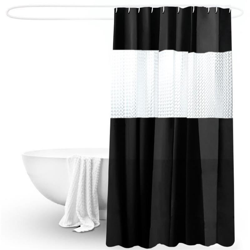 Fashion Shower Curtain 3D Splicing Translucent - Pacisia