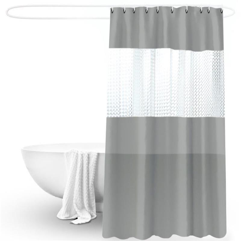 Fashion Shower Curtain 3D Splicing Translucent - Pacisia