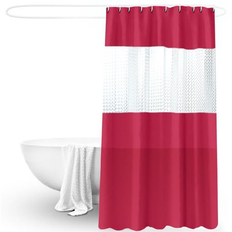 Fashion Shower Curtain 3D Splicing Translucent - Pacisia