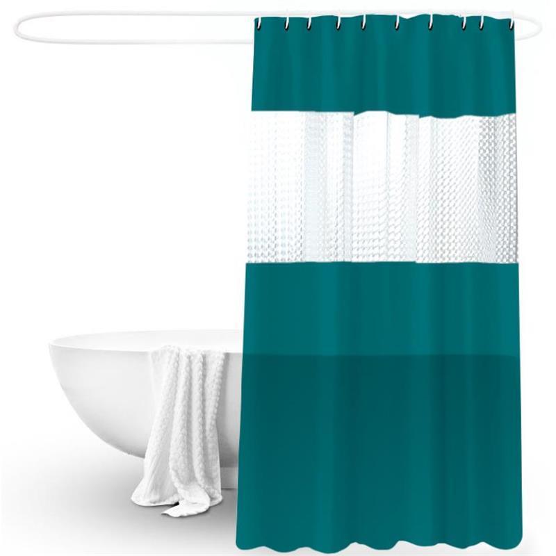 Fashion Shower Curtain 3D Splicing Translucent - Pacisia