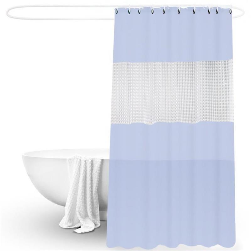 Fashion Shower Curtain 3D Splicing Translucent - Pacisia