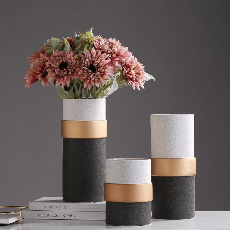 Fashionable Nordic Creative Ceramic Vase - Pacisia