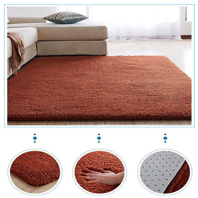 Faux Cashmere Long Wool Carpet Living Room Sofa - Pacisia