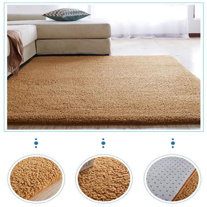 Faux Cashmere Long Wool Carpet Living Room Sofa - Pacisia