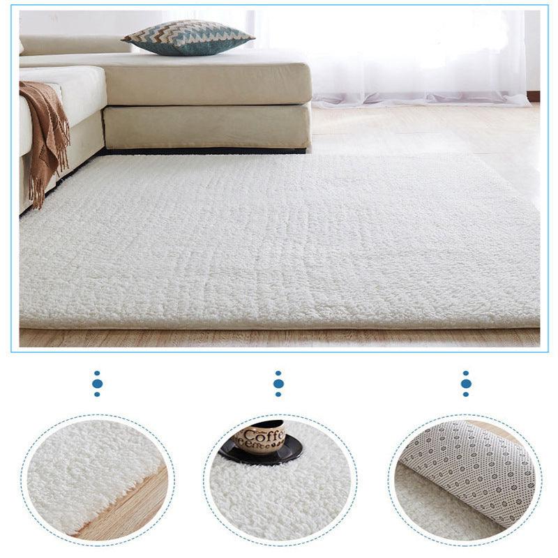 Faux Cashmere Long Wool Carpet Living Room Sofa - Pacisia