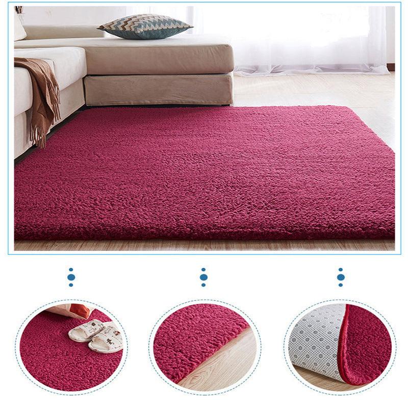 Faux Cashmere Long Wool Carpet Living Room Sofa - Pacisia