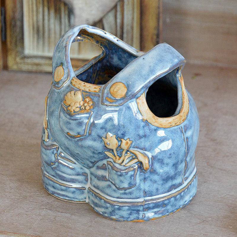 Faux Jeans Ceramic Vase Decorative Ornaments - Pacisia