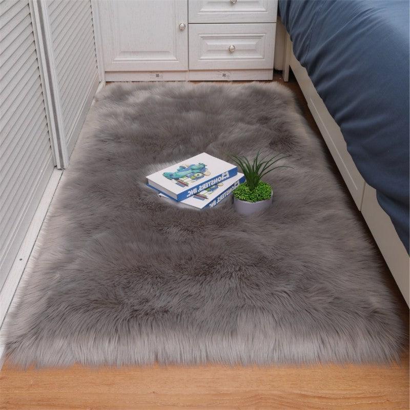 Faux wool sofa rug - Pacisia