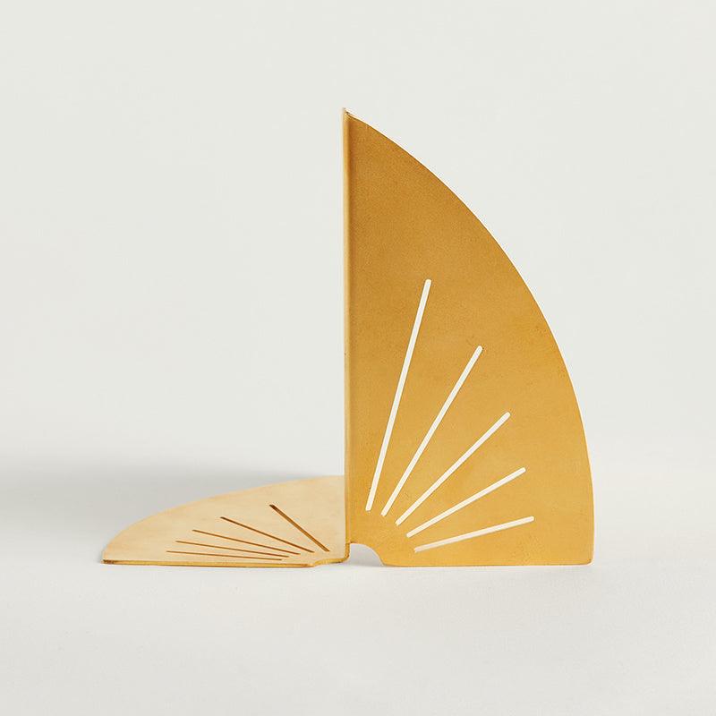 Few Brass Caper Bookend Set Nordic Style Simple - Pacisia