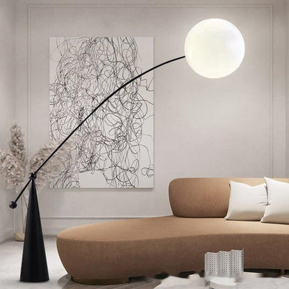 Floor Lamp Ball Light Luxury Personality Fishing - Pacisia