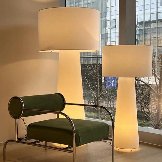 Floor Lamp Living Room Bedroom Study Art Large Decoration Fabric Lighting - Pacisia