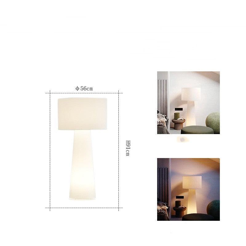 Floor Lamp Living Room Bedroom Study Art Large Decoration Fabric Lighting - Pacisia