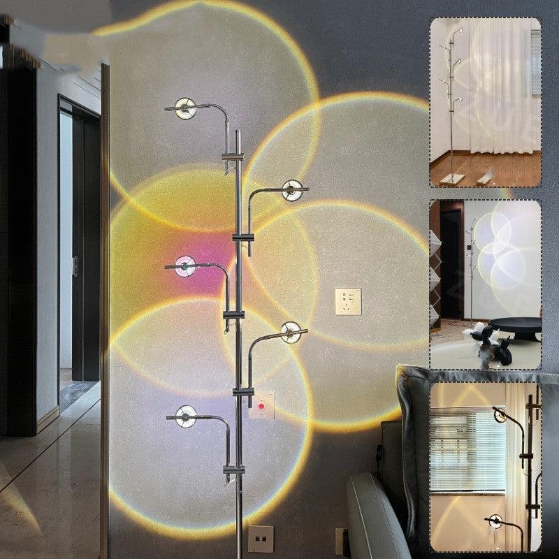 Floor Lamp Sunset Atmosphere Sunset Dawn Floor Light Lamp - Pacisia