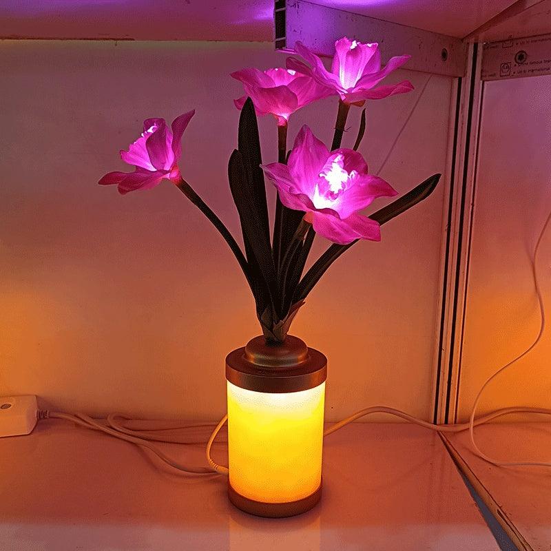 Flower Lamp Home Fashion Minimalist Creative USB Vase Light Home Decoration - Pacisia