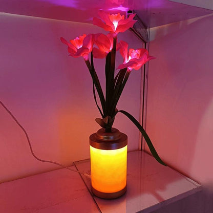 Flower Lamp Home Fashion Minimalist Creative USB Vase Light Home Decoration - Pacisia