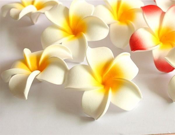 Foam Artificial 7CM Frangipani Decoration - Pacisia