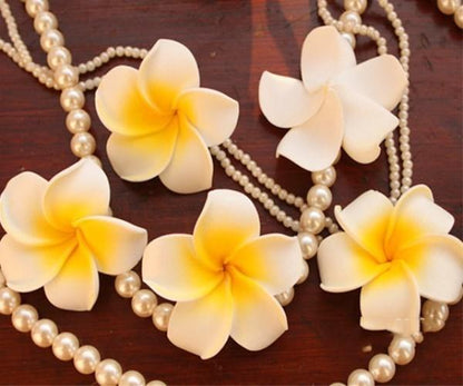 Foam Artificial 7CM Frangipani Decoration - Pacisia