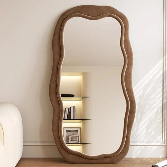 Full Body Decorative Mirrors Large Bedroom Standing Full Length Mirror Nordic Antique Espejo Cuerpo Entero Decor Home Interior - Pacisia