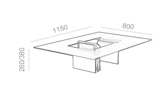 Furniture Private Home Metal Coffee Coffee Side Table - Pacisia