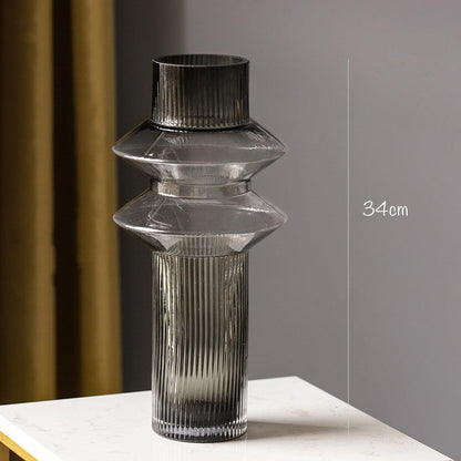 Gear Glass Vase Home Decoration - Pacisia