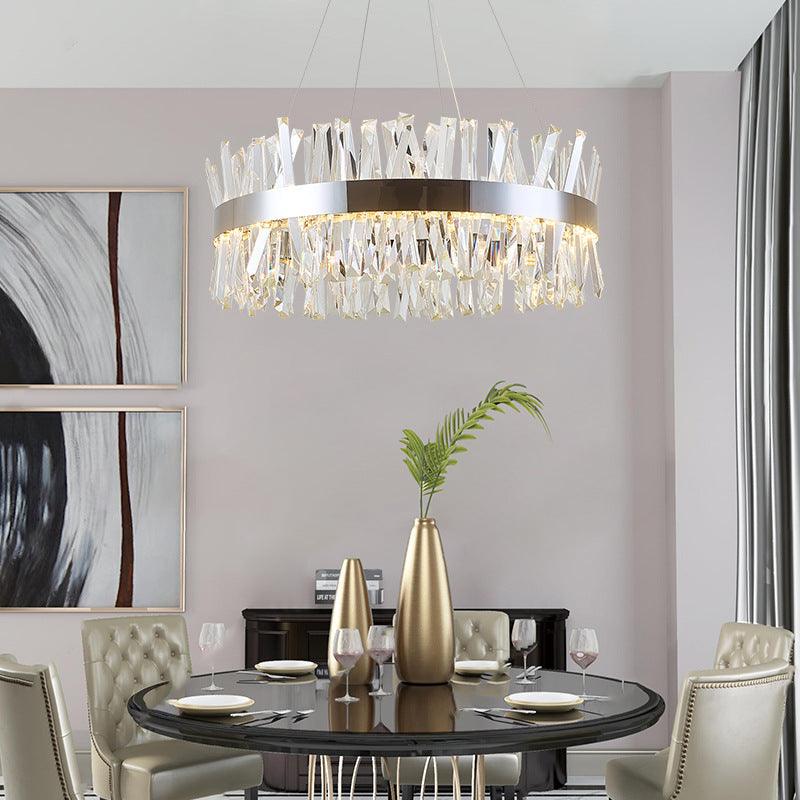 Generation Of Stainless Steel K9 Crystal Chandelier - Pacisia