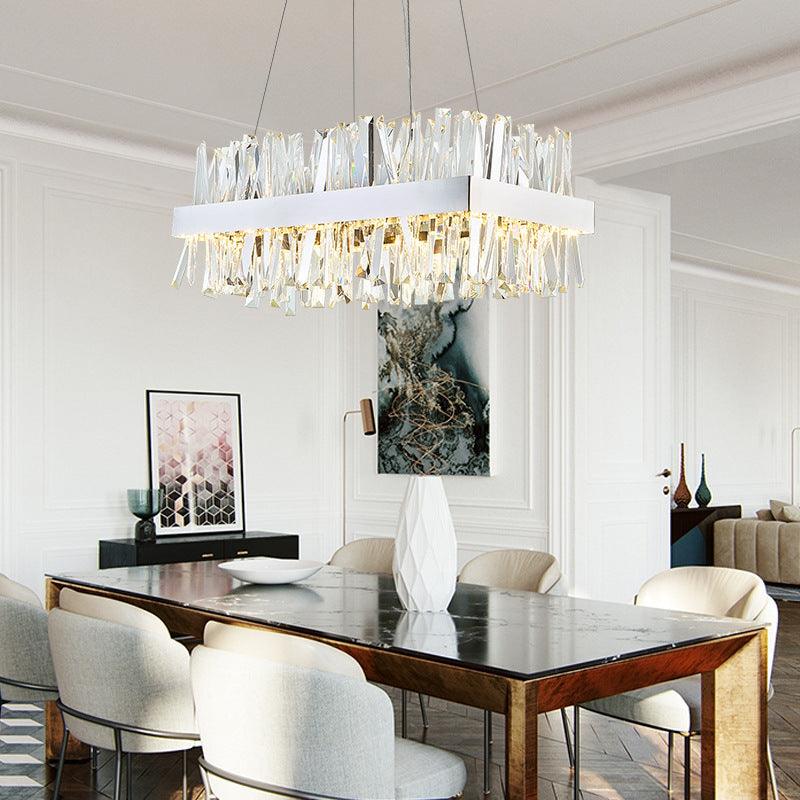 Generation Of Stainless Steel K9 Crystal Chandelier - Pacisia