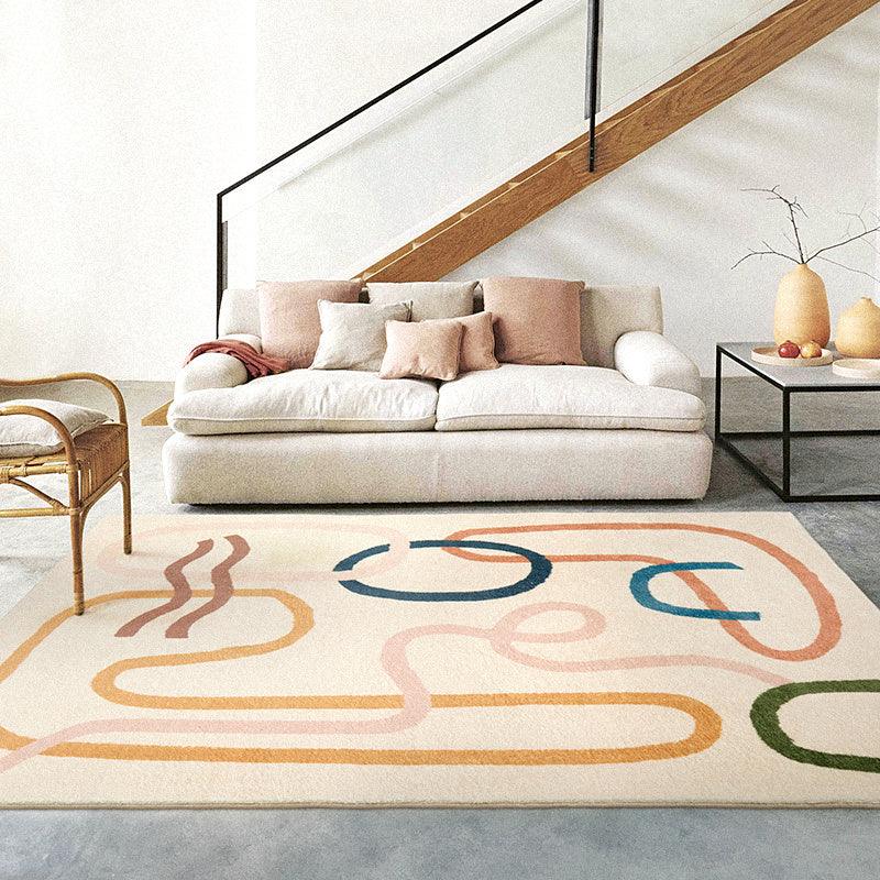 Geometric Carpet For Living Room And Bedroom - Pacisia