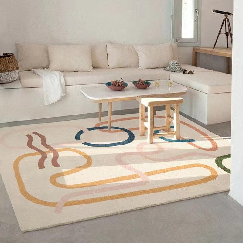 Geometric Carpet For Living Room And Bedroom - Pacisia