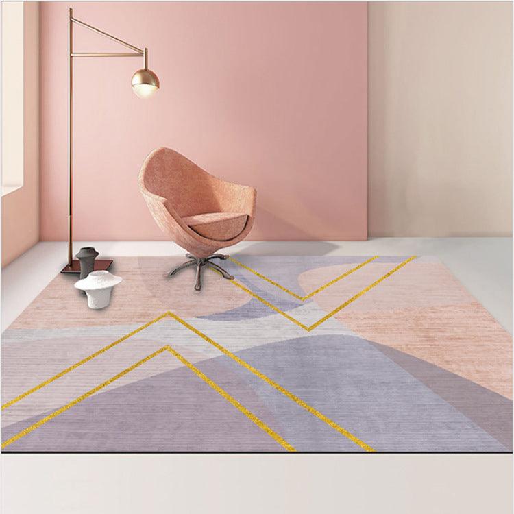 Geometric Carpet Modern Living Room Coffee Table Mat Bedroom Bedside Blanket - Pacisia