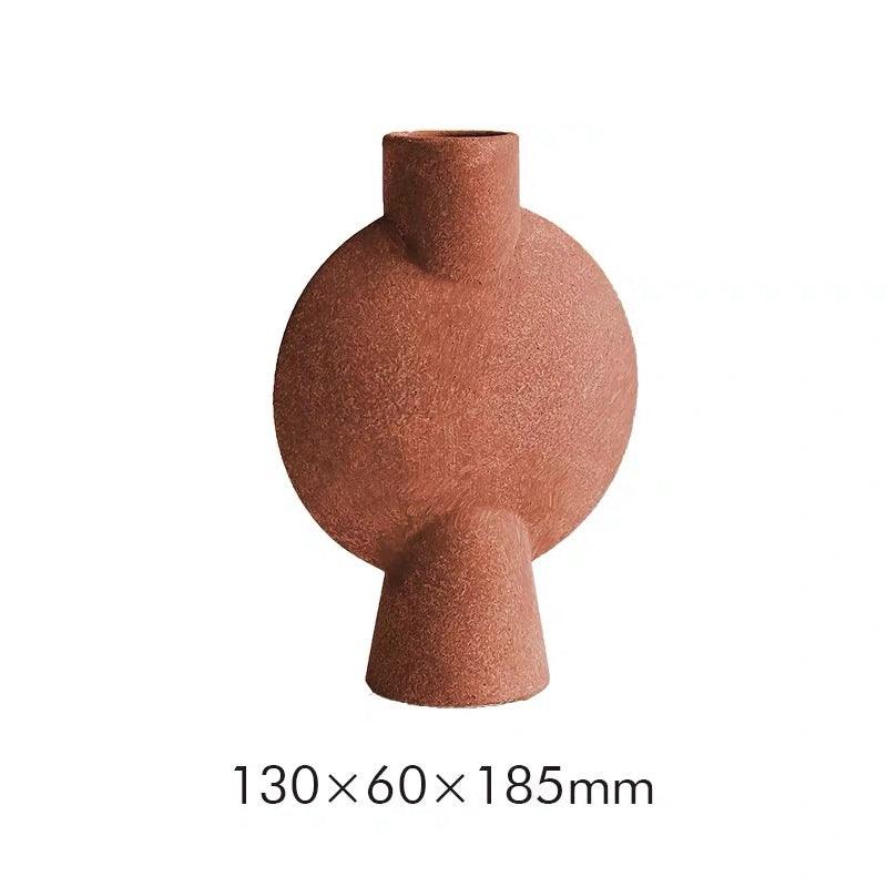 Geometric Ceramic Vase Shaped Combination Desktop Decoration Ornament - Pacisia