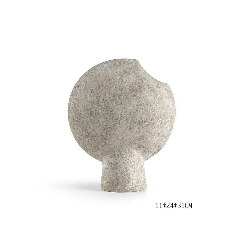 Geometric Ceramic Vase Shaped Combination Desktop Decoration Ornament - Pacisia