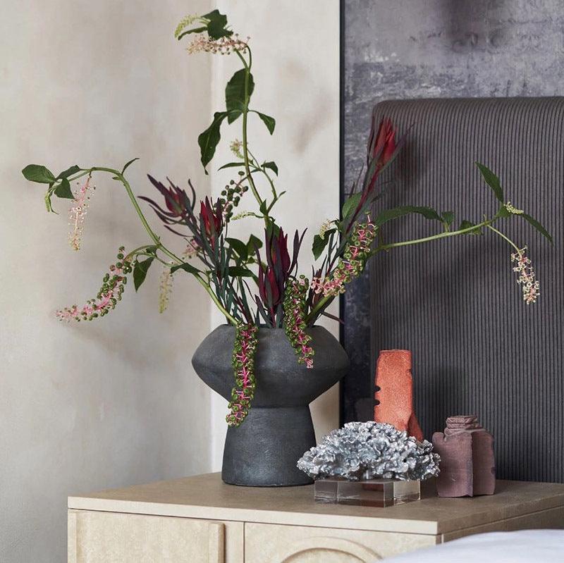 Geometric Ceramic Vase Shaped Combination Desktop Decoration Ornament - Pacisia