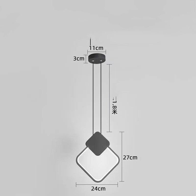 Geometric Creativity Bar Cafe LED Chandelier - Pacisia