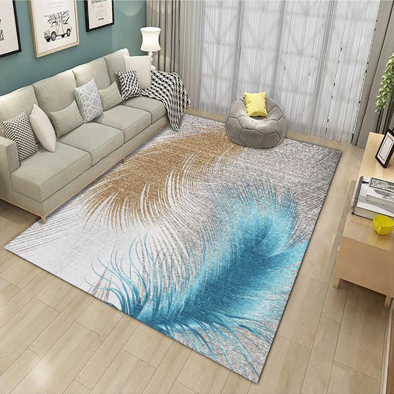 Geometric simple 3D printing living room carpet - Pacisia