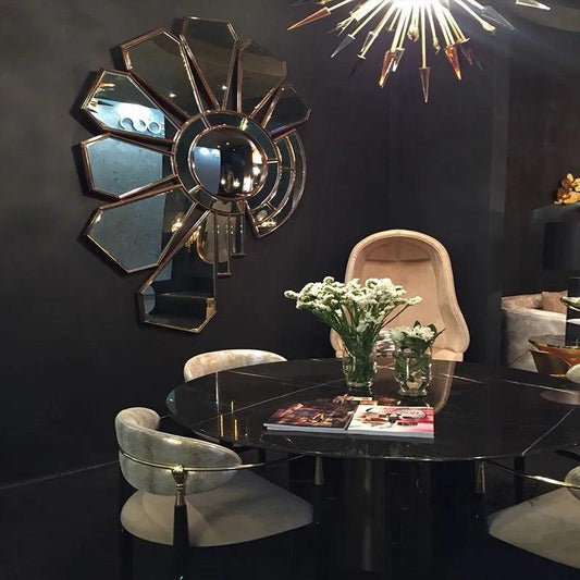Glass Bedroom Decorative Mirrors Large Irregular Big Girls Decorative Mirrors Wall Luxury Decoracion Pared Decorate Accessories - Pacisia