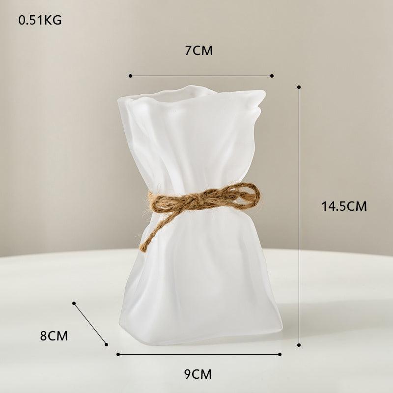 Glass Nordic Home Table Decoration Accessories Dried Flower Vase - Pacisia