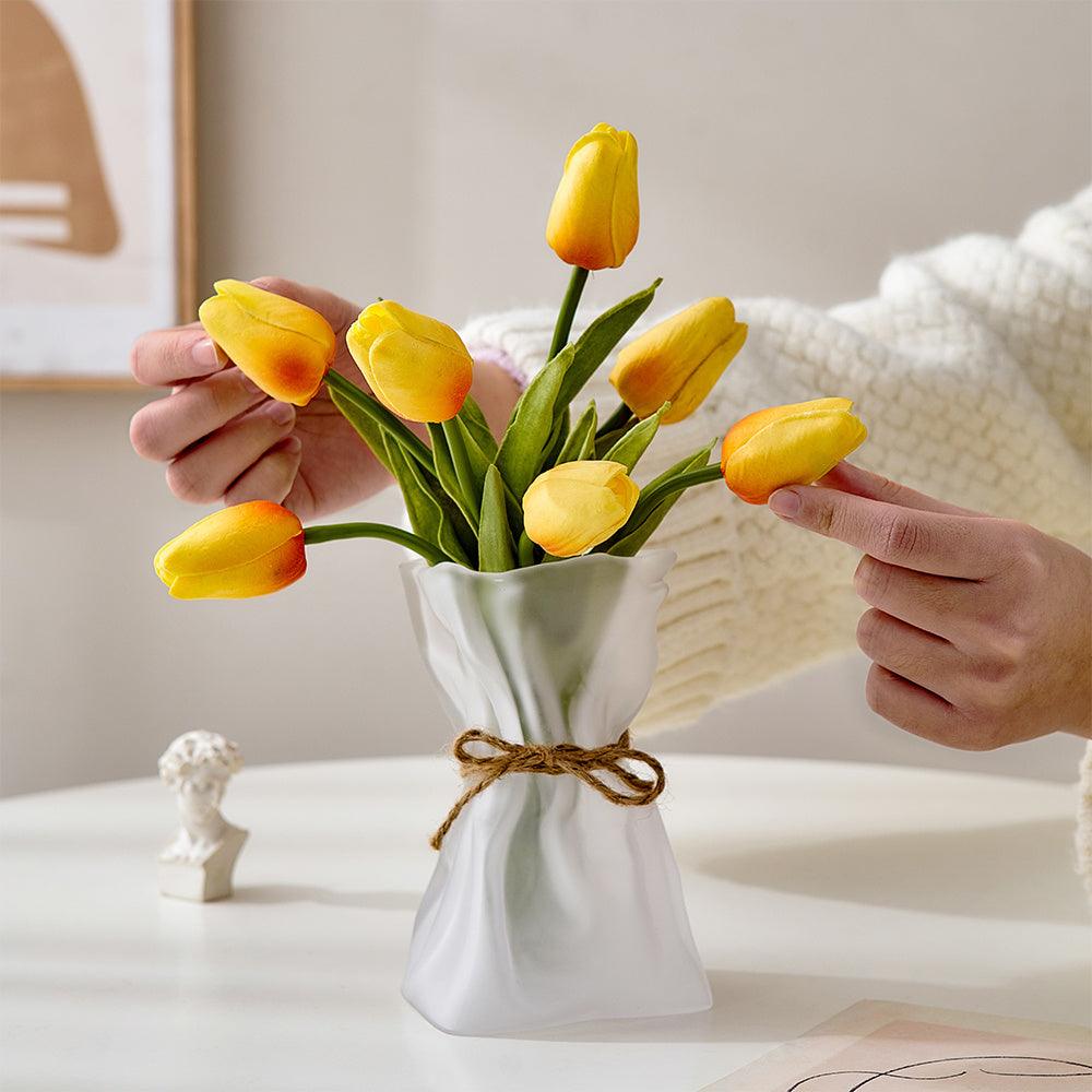 Glass Nordic Home Table Decoration Accessories Dried Flower Vase - Pacisia