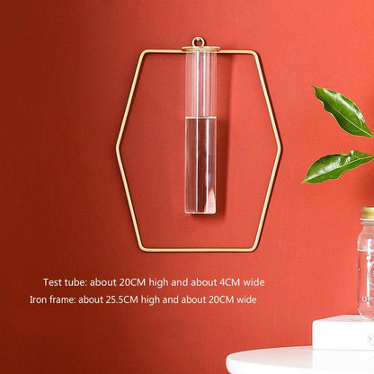 Glass tube hydroponic vase - Pacisia