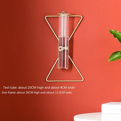 Glass tube hydroponic vase - Pacisia