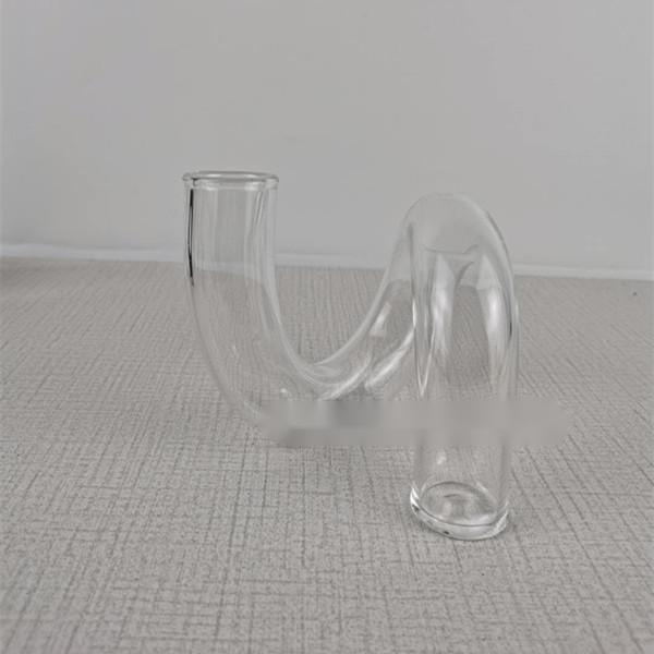 Glass Vase Decoration Snail Shape Flower Decoration Candle Holder - Pacisia