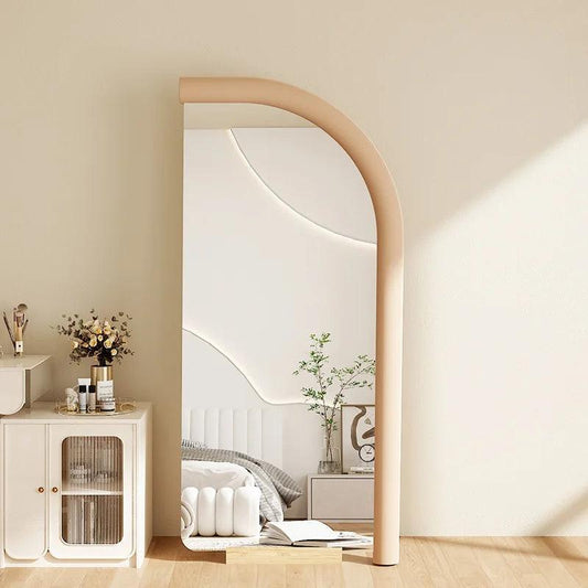 Glassmirror Bathroom Irregular Luxury Asthetic Asymmetric Mirror Wall Design Floor Espejos Cuerpo Entero Living Room Decoration - Pacisia