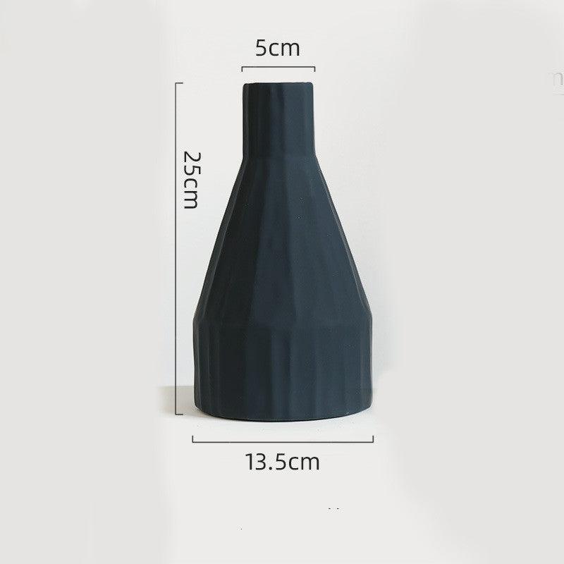 Glazed Ceramic Tree-Shaped Geometric Vase - Pacisia