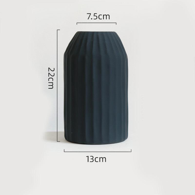 Glazed Ceramic Tree-Shaped Geometric Vase - Pacisia