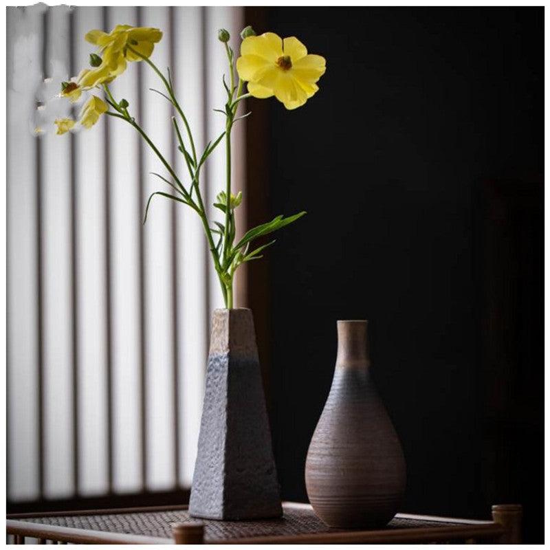 Gold Home Decoration Vase Japanese Zen Tea Art Variable Flow - Pacisia