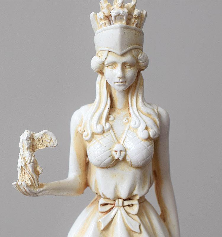 Greek Goddess Athena Sculpture Statue Plaster - Pacisia