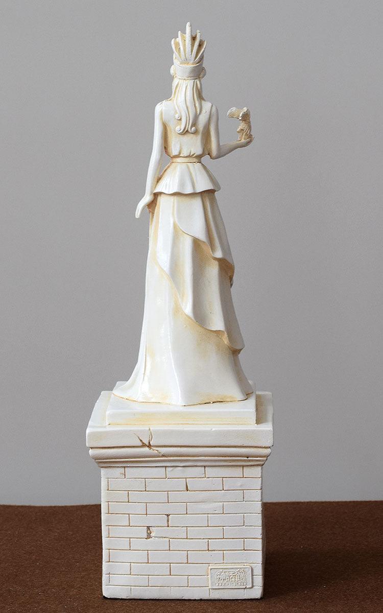 Greek Goddess Athena Sculpture Statue Plaster - Pacisia