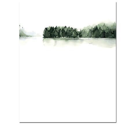 Green Plant Wall Art - Canvas Painting for Living Room Decor - Pacisia