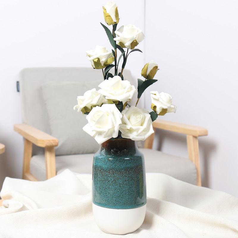 Gypsophila Dried Flower Vase Modern And Simple - Pacisia